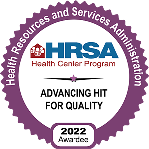 2022 HRSA Advancing Hit for Quality award (Health Resources and Services Administration)